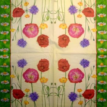 201 Anemones, Poppy - 3-ply - Tete a Tete